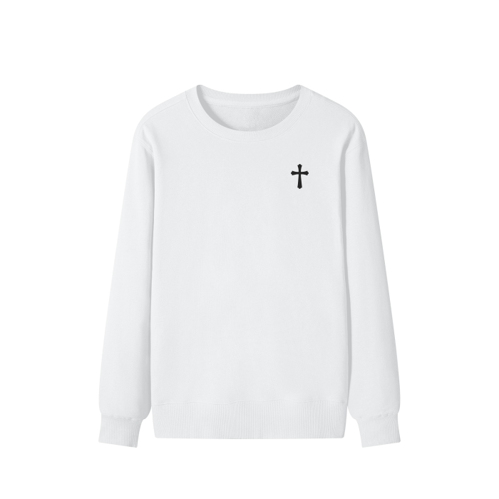 PHILIPPIANS 4:13 : WHITE CREWNECK