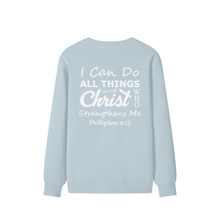 PHILIPPIANS 4:13 : MULTI-COLOR CREWNECK