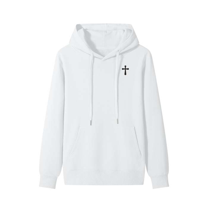 PHILIPPIANS 4:13 : WHITE HOODIE